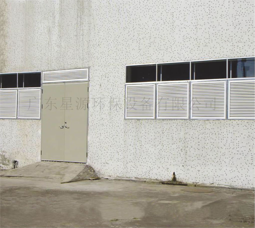 噪声治理-消声百叶窗